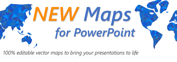 new powerpoint maps are easy to edit